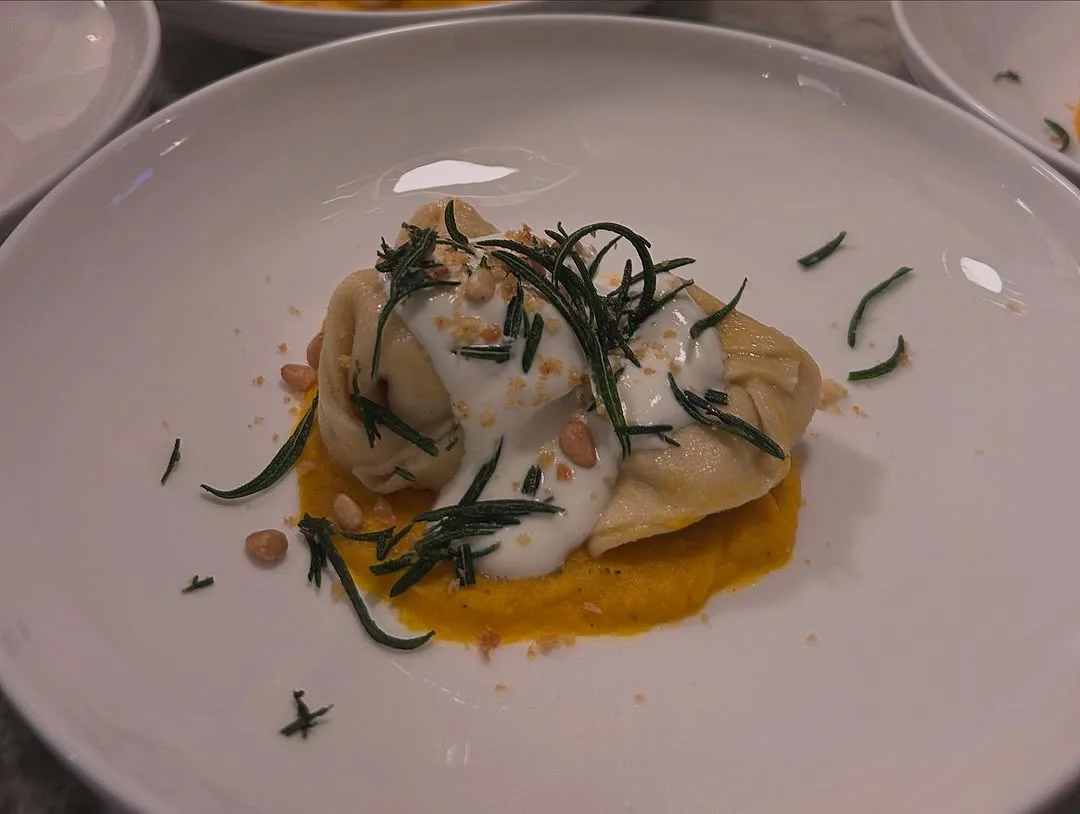 Local Long Island Cheese Pumpkin Tortelloni